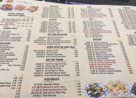 China Kitchen menu