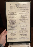 Trinity Brewhouse menu