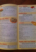 Sakis Pizzeria menu