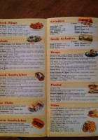 Sakis Pizzeria menu