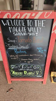 Maggie Valley Sandwich Shop menu