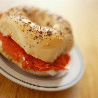 Sub Base Bagel Place food