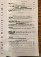 Valle Grande Mexican Grill menu