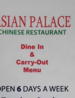 Asian Palace food