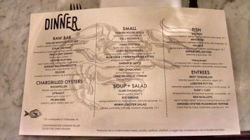 Third Coast Provisions menu