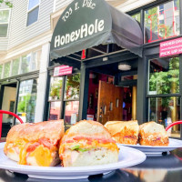 Honeyhole Sandwiches food