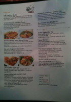 Krung Thai menu