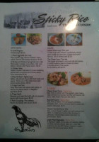 Krung Thai menu