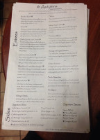 6 Autumns Food Spirits menu