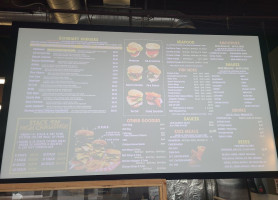 Burger Madness Seattle menu