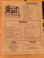 The 'n And Grill menu