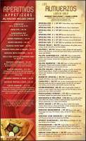 La Fiesta Mexican Grill menu