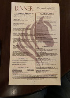 Morgan's Tavern At The Middlebury Inn menu