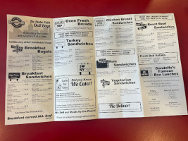 Gandolfo's New York Deli menu