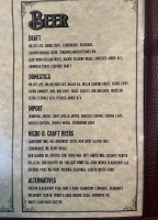 Buck Bradley's Saloon Eatery menu