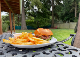 Blazing Onion Burger food