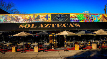 Sol Aztecas Mexican inside