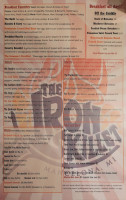 The Iron Skillet menu