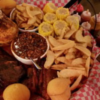 Famous Dave's B-que food