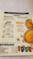 Skyline Chili menu