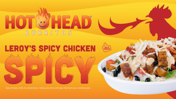 Hot Head Burritos food