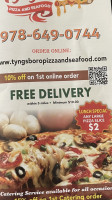 Tyngsboro Pizza And Seafood food