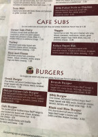 Corner Cafe menu