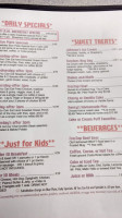 Nutcracker Family menu