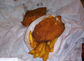 Spud Fish Chips inside