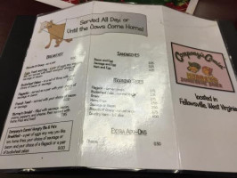 Company’s Comin’ Murray’s Downhome Diner menu