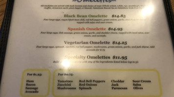 Glo's menu