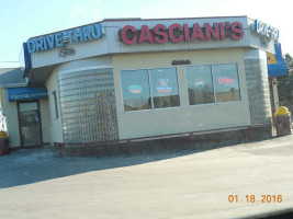 Casciani's Pizzeria In Hodgk inside