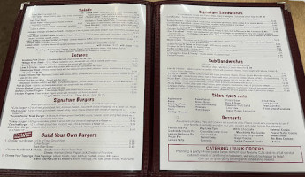 Cj Olde Towne menu