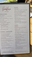 Beachhouse Grill menu