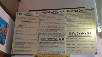 Royal Grinders menu