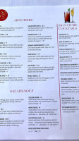 520 Grill menu