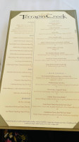 Terrapin Creek menu