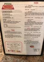 West End Cafe menu