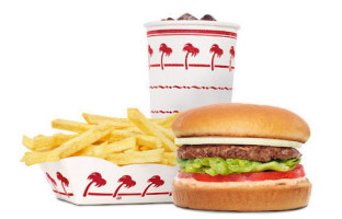 In-n-out Burger food