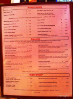 Wild Horse Grill menu