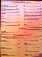 Wild Horse Grill menu