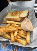 The Fried Turkey Sandwich Shop food