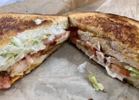 The Fried Turkey Sandwich Shop food