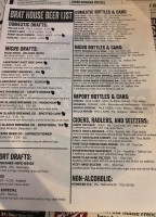 Milwaukee Brat House menu