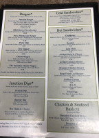 Junction Diner menu