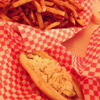 Dave's Famous T L Hot Dogs food