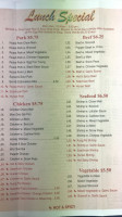 New Hunan King menu