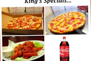 King's New York Pizza food