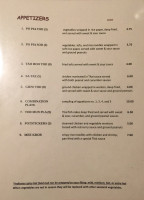 Royal Orchid menu