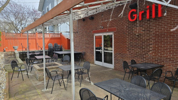 The Red Brick Tap Grill inside